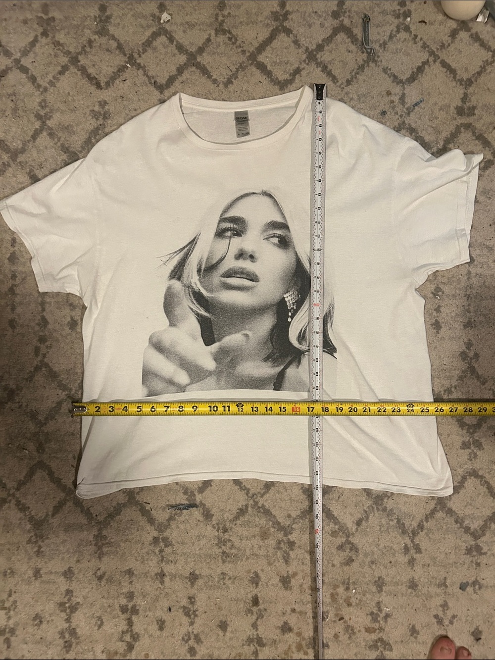 DUA LIPA Graphic t shirt XL